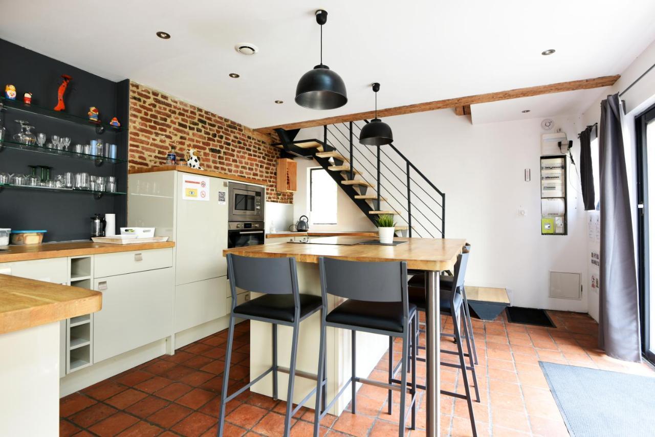 Maison Vieux Lille 3 Chambres Parking Prive 24H24H Acces Kültér fotó